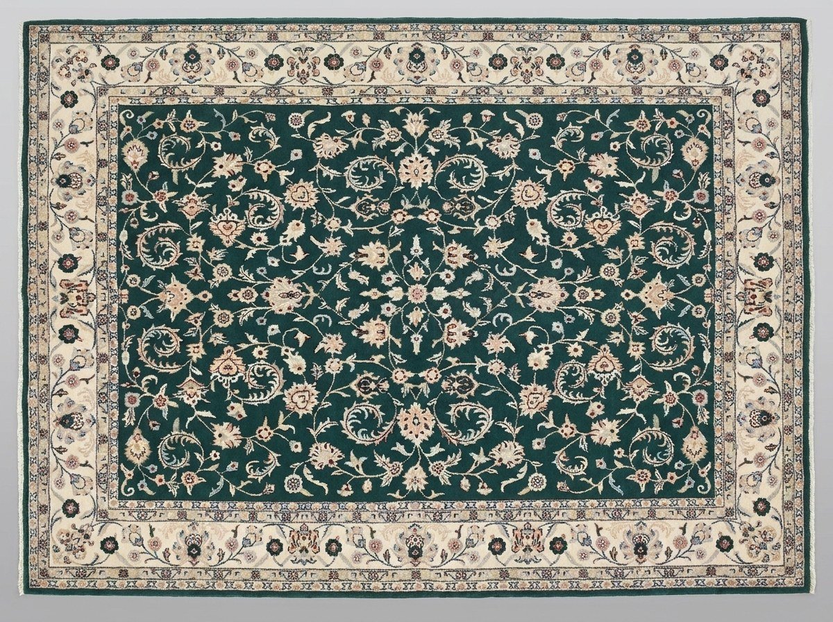 Green Allover Floral