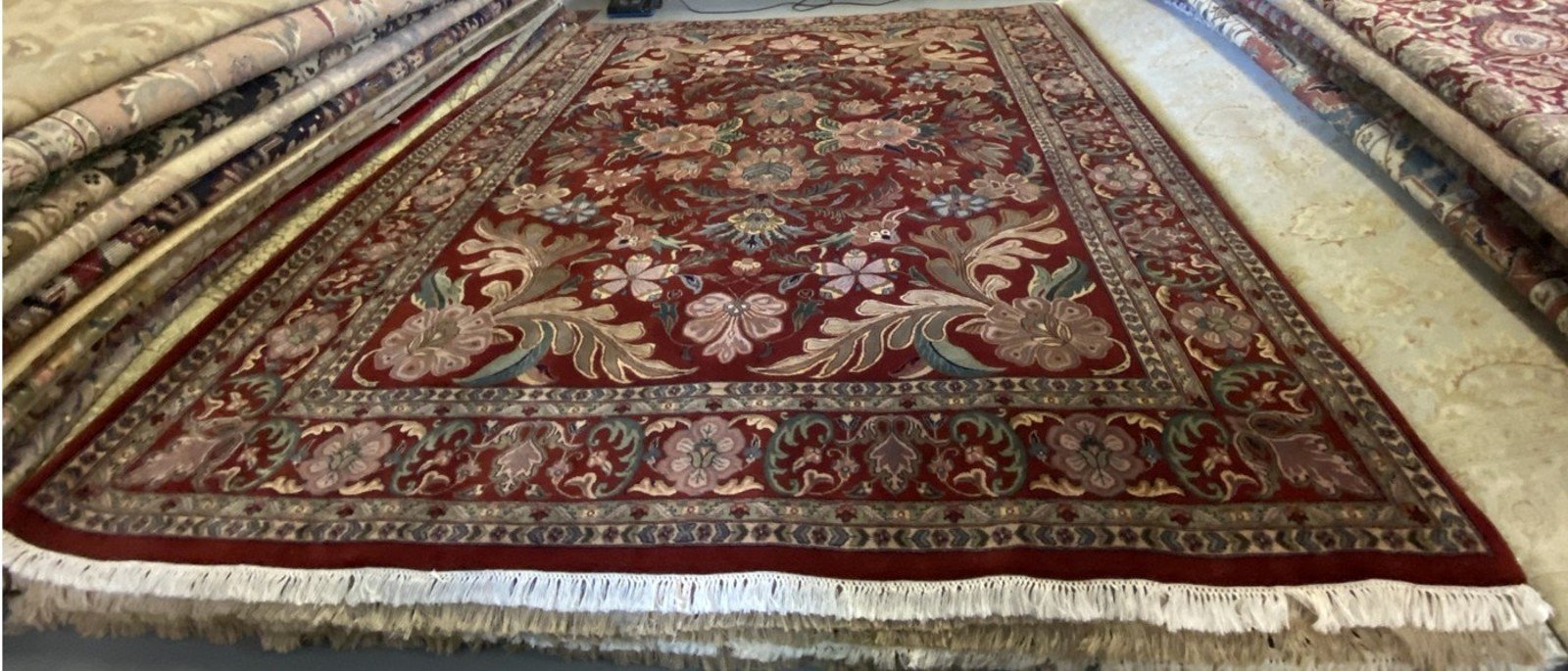 Red Persian Floral