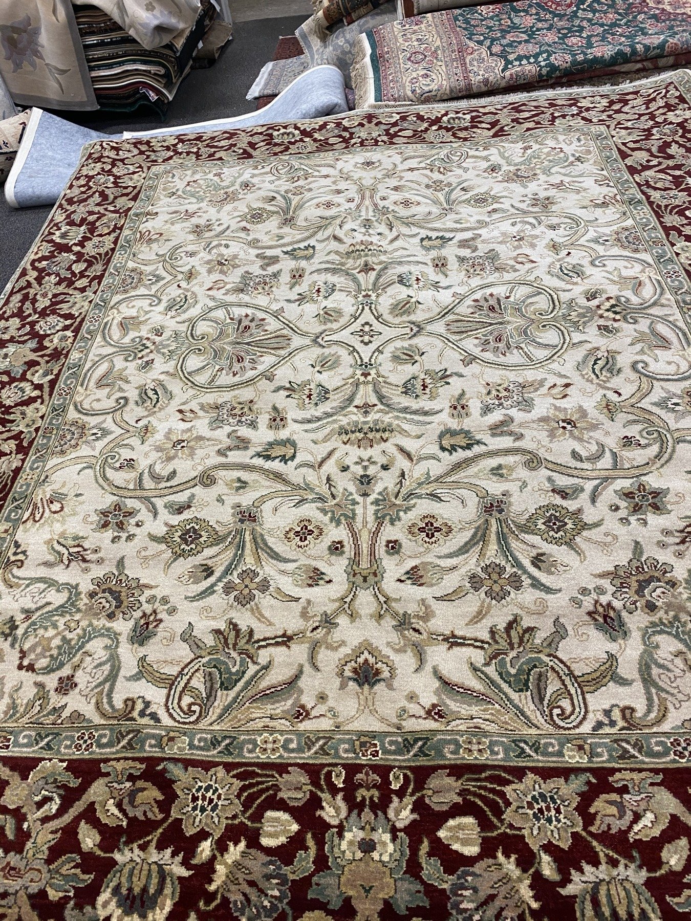 Cream Heritage Floral