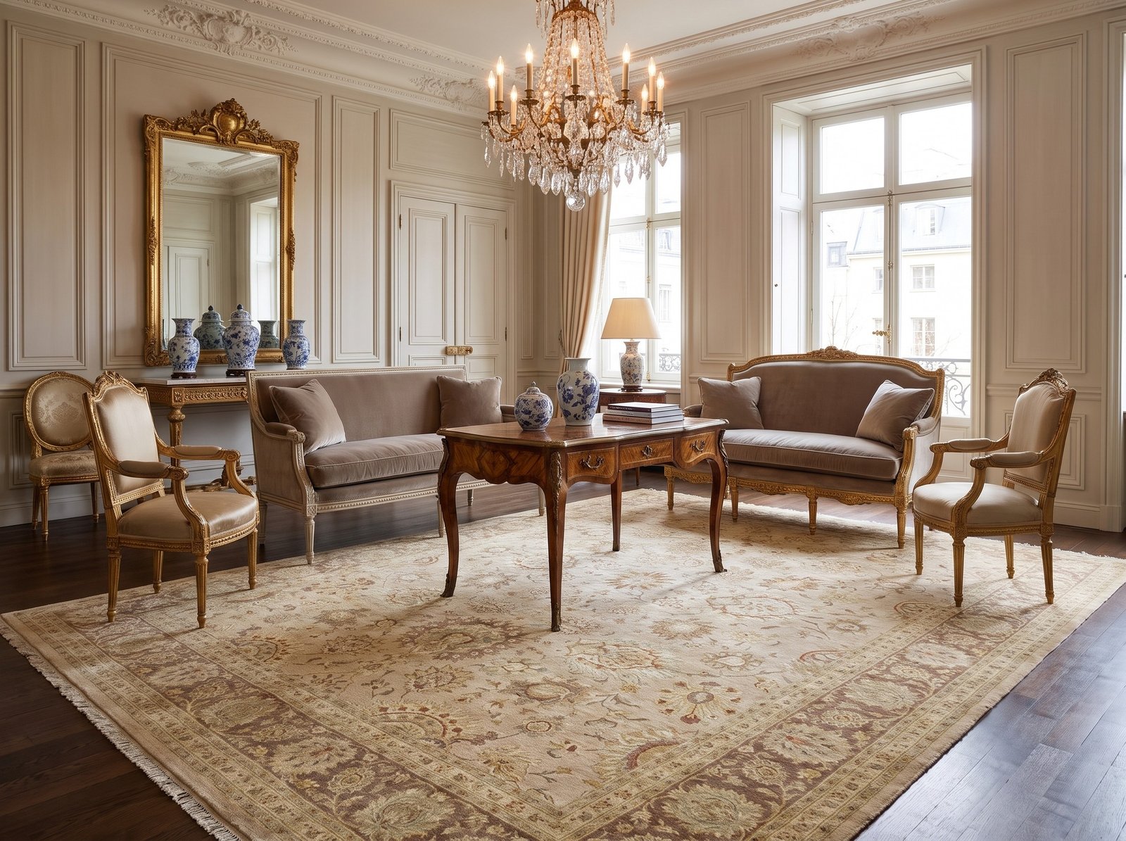 Gold Ornate Salon