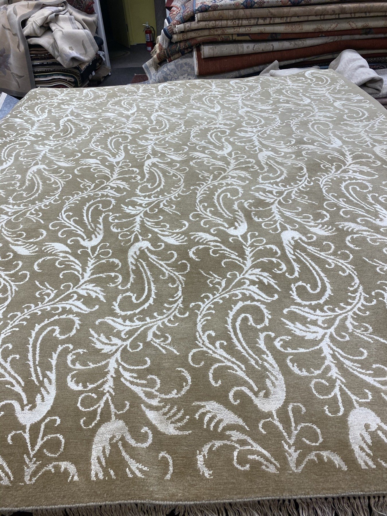 Gray Swirl Modern
