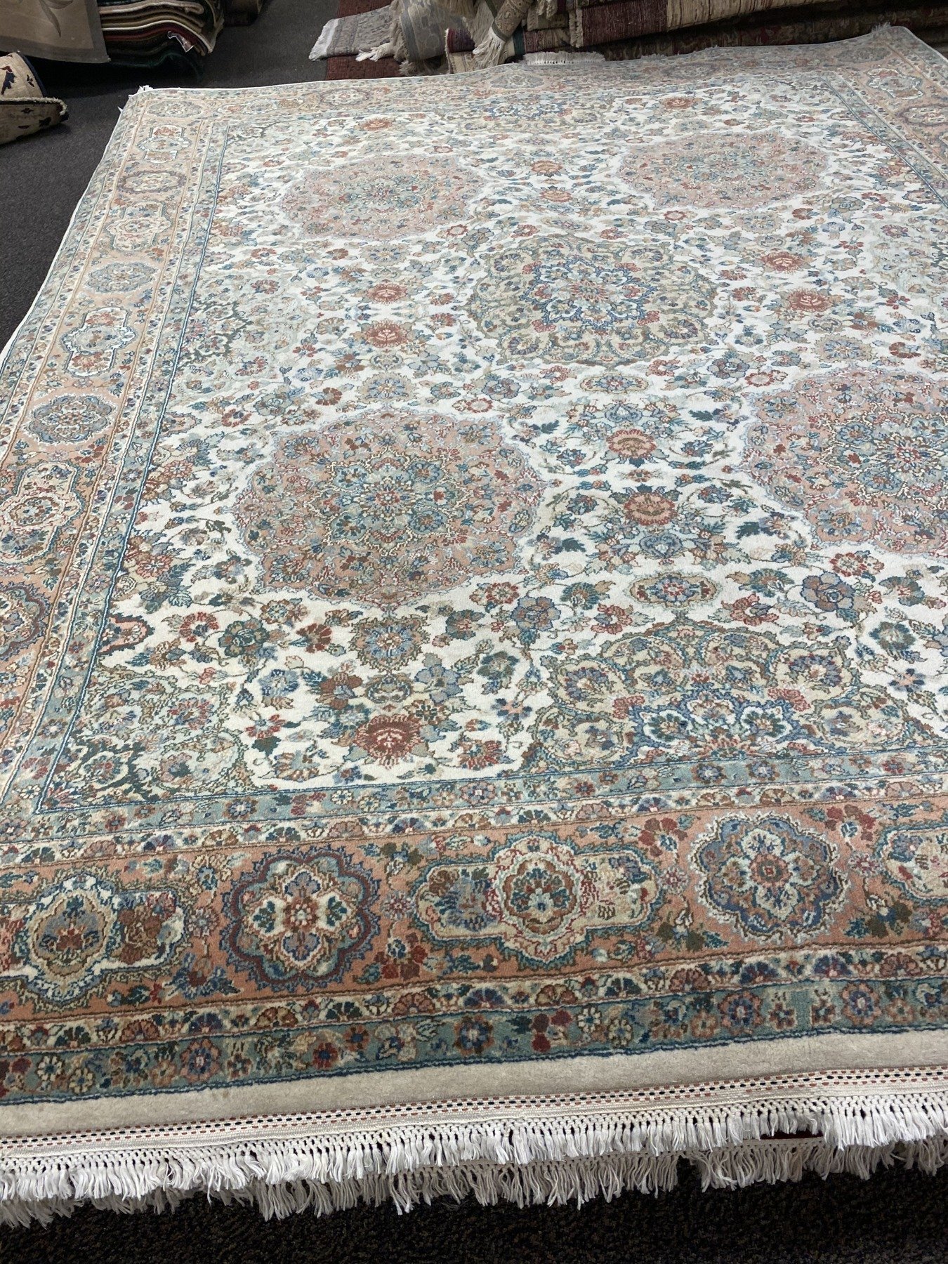 Ivory Blue Persian