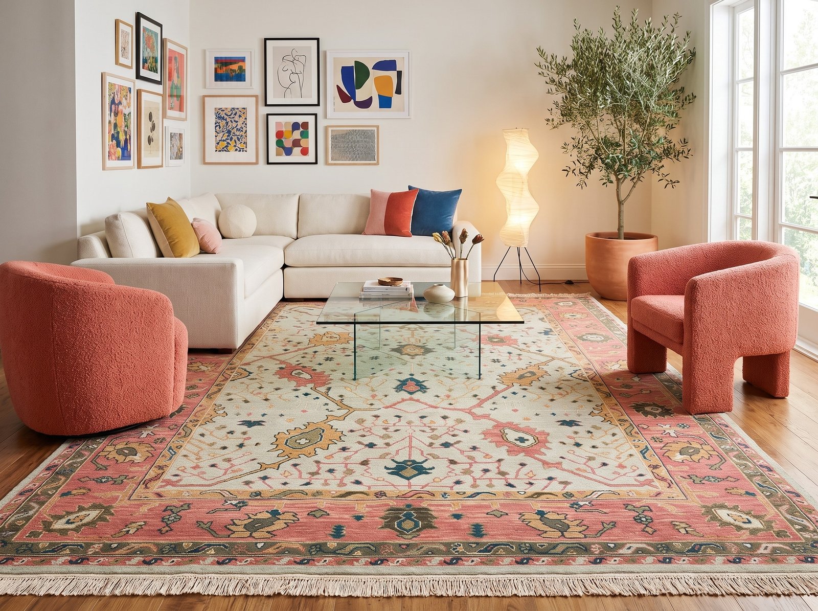 Pastel Geometric Modern