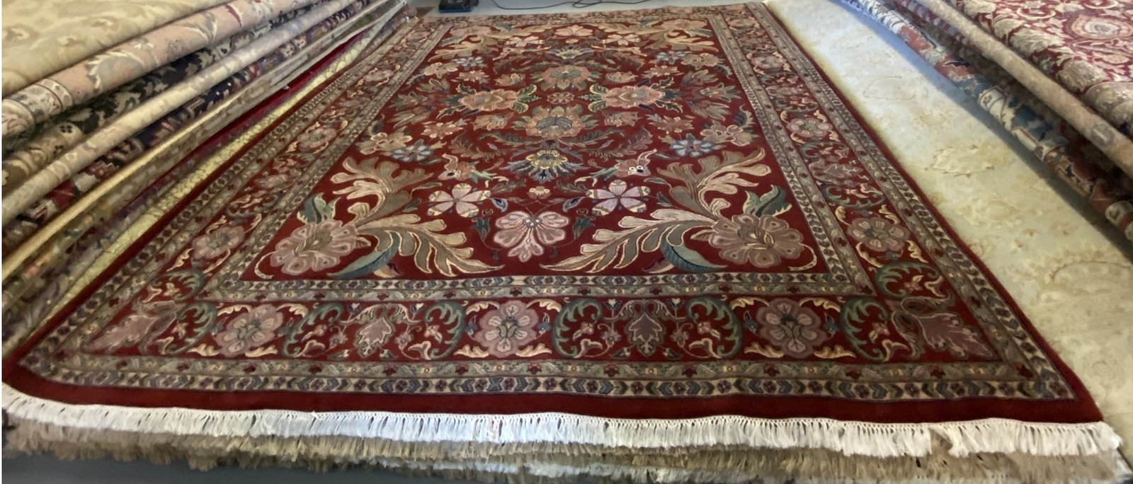 Red Heritage Floral