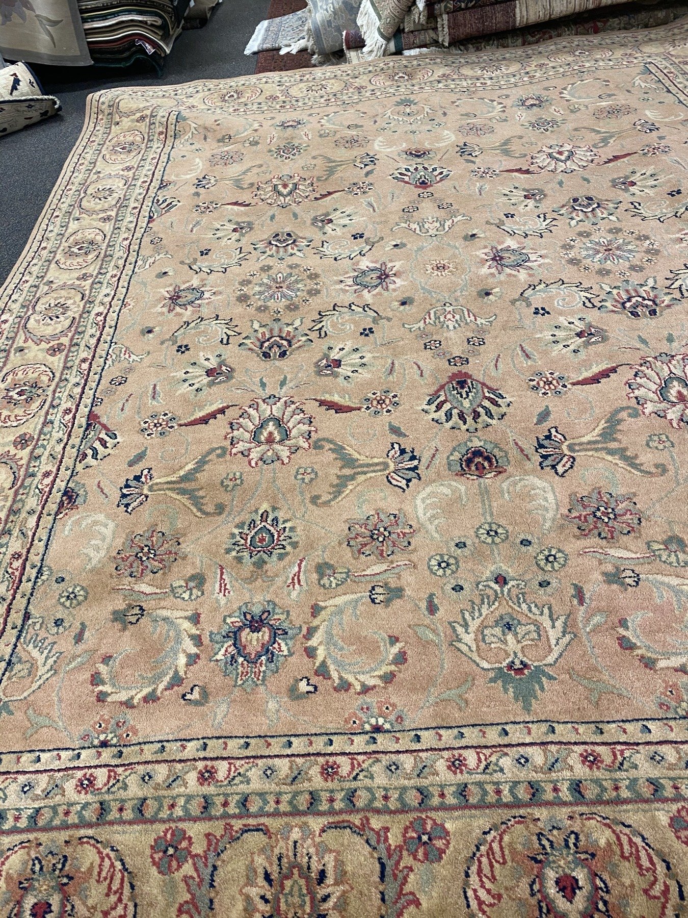Tan Sage Floral