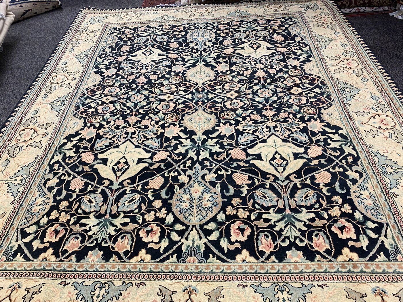 Navy Persian Floral